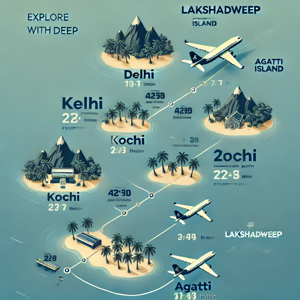 How to Reach Lakshadweep from Delhi in 2024? 3 How to Reach Lakshadweep from Delhi